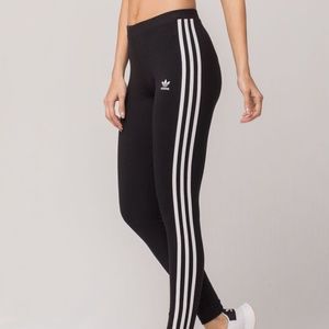 Adidas 3 Stripe Leggings